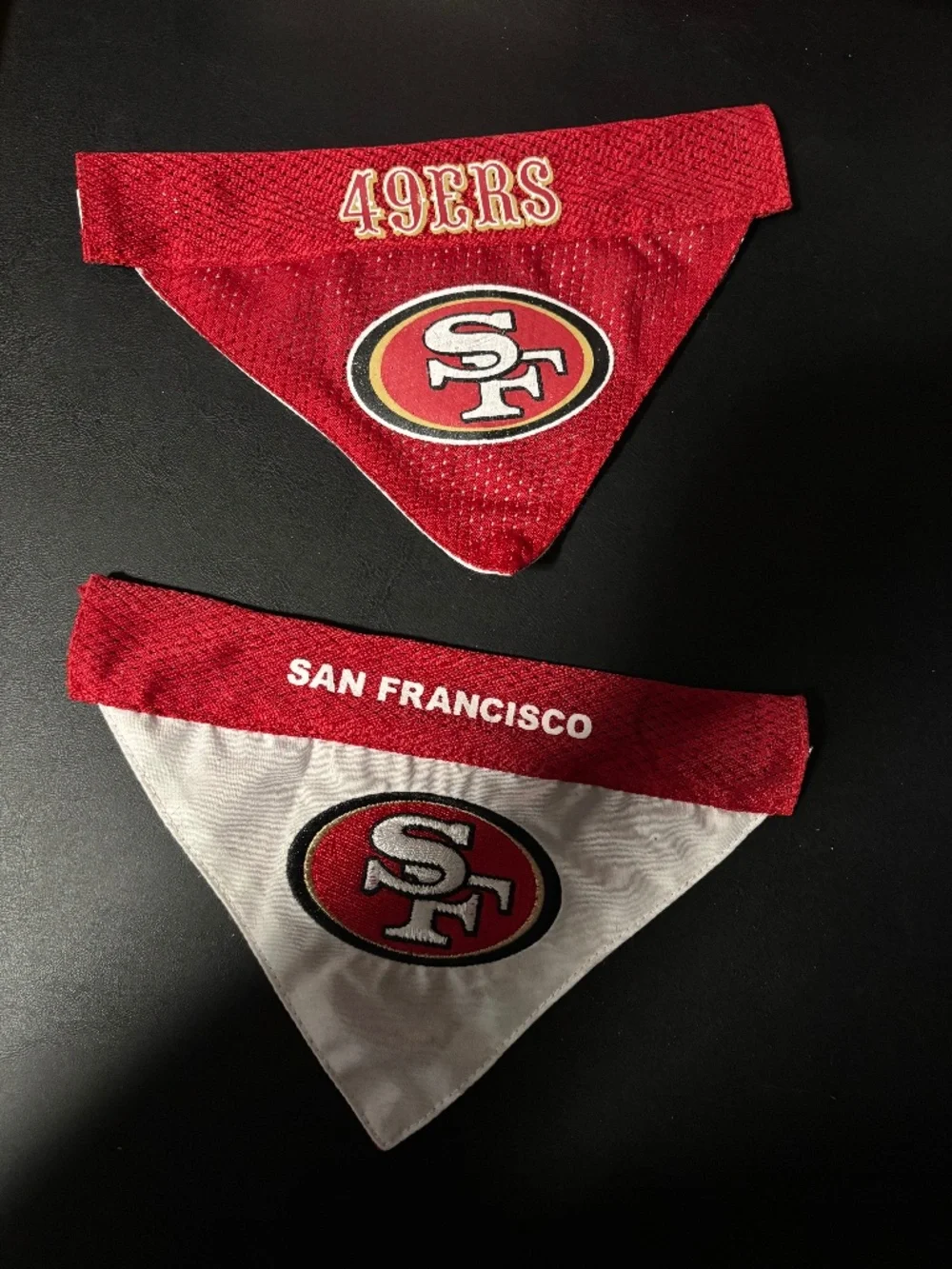 San Francisco 49ers dog/ cat collar banners